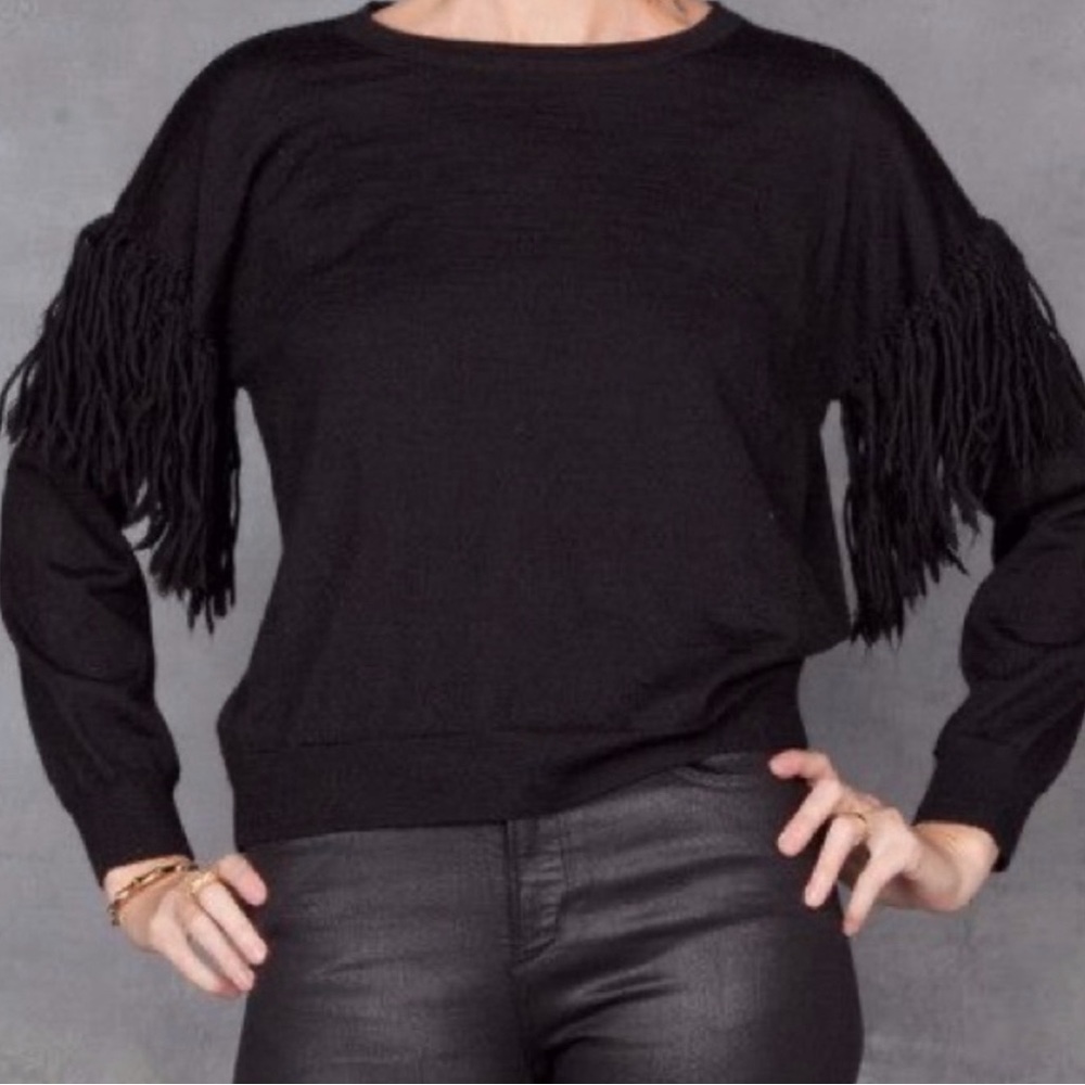 Ulla Johnson black sweater baby alpaca size small